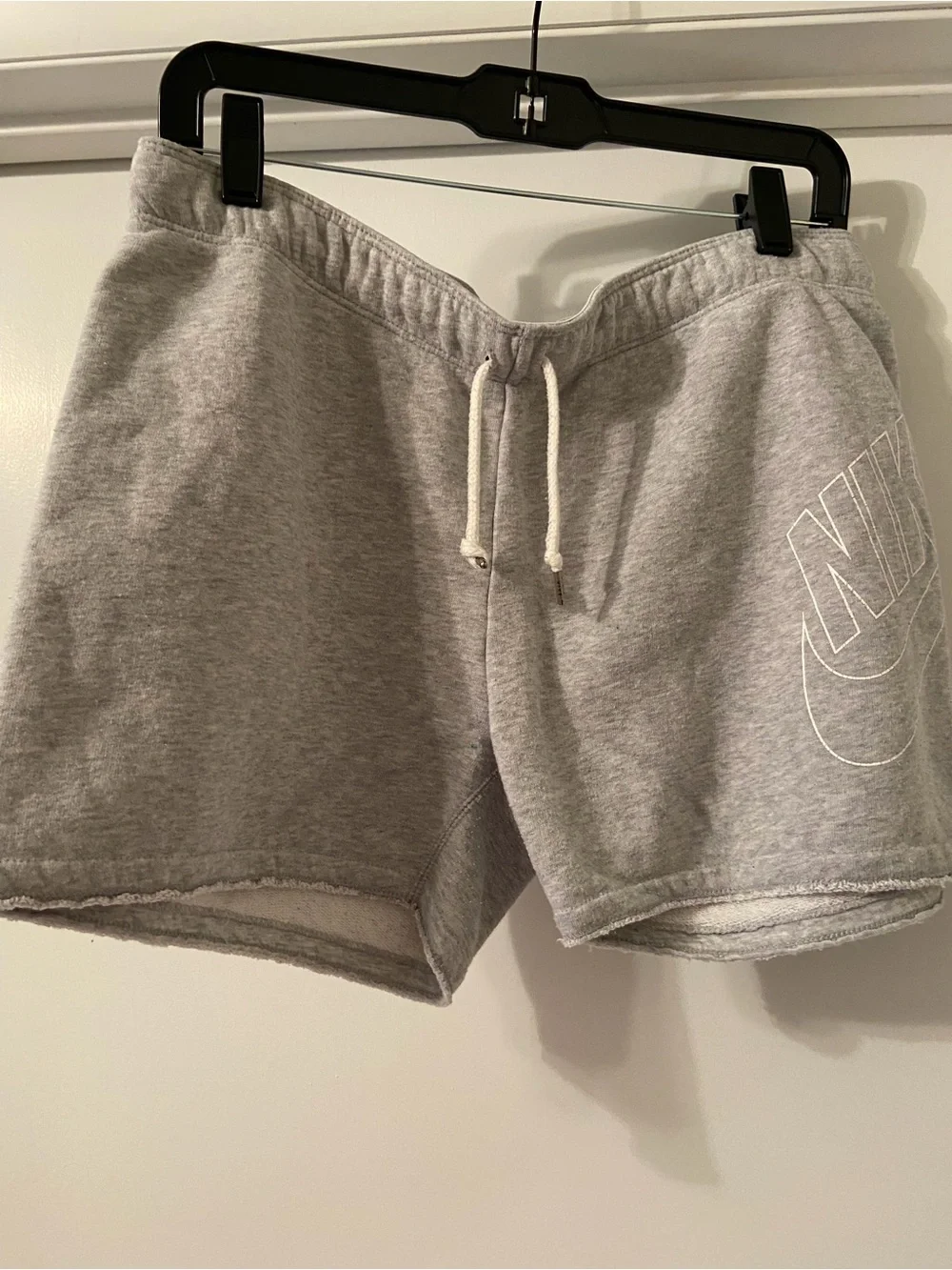 Nike Shorts with White Swoosh Logo